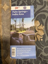Map of Palm Springs, Indio, Palm Desert, Indian Wells, Rancho Mirage. NEW picture