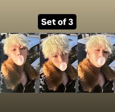 Wonho Core Apple Music Kpop 3 Photocard Set - Bubblegum Version picture