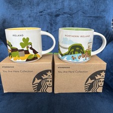 Starbucks Ireland & Northern Ireland You Are Here Collection 14oz Coffee Mugs picture