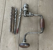 Vintage Wards Master Hand, Brace Auger Drill picture