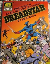 DREADSTAR #1 by Jim Starlin - Marvel /Epic. 1982 picture