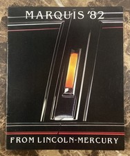 1982 Mercury Marquis Grand Marquis Brougham Wagon Sales Brochure Catalog VGC picture