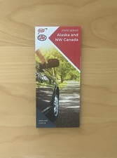 AAA CAA Map Alaska NW Canada 2025 latest State Series road trip highway Canadian picture