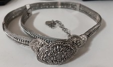 Antique Thai silver woven belt (เข็มขัดเงิน)  picture