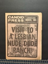 1968 December 8th Candid Press Newspaper, Lesbian Dude Ranch (VRN10D) picture