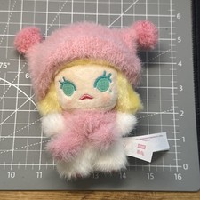 POP MART AUTHENTIC Fluffy & Cozy Series-Plush Pendant - Molly snug knit hat picture