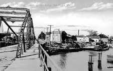 Mill Bridge Two Rivers Wisconsin WI - Reprint picture