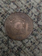 ANTIQUE NEW ORLEANS MASONIC PENNIES - DELTA CHAPTER #1 & BABYLON CHAPTER #66 picture