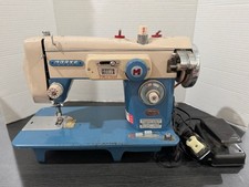 Vintage 1950s Morse Sewing Machine Heavy Duty Japan Fotomatic Zig Zag A1 READ picture
