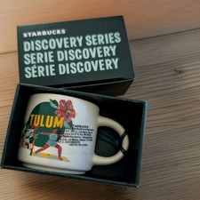 Starbucks Tulum Mexico Discovery Series 2 oz Mini Mug Ornament Espresso NWT picture