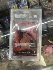 Tag 10 One Piece Japan EB02-010 Monkey.D.Luffy Alt Art Leader 25th Collection picture