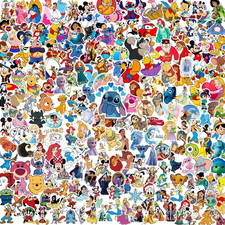 Disney Stickers 150 Pack Random Assortment Disney Characters Set Classic Mix Lot picture