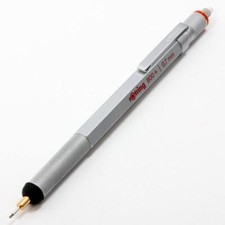 rOtring 800+ series 0.7mm mechanical drafting pencil, stylus. NIB.  Silver. NIB. picture