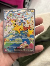 Pikachu ex 149/128 30th Anniversary Special Illustration Rare (SIR) In Hand MINT picture