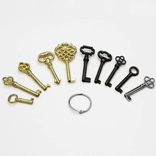 10PCS Universal Skeleton Keys Replacement for Vintage Antique Furniture picture