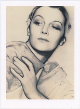 Lee Miller Solarized Portrait Woman 1930 Museum Ludwig 1992 Exhibition Card picture