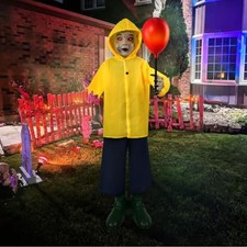 4 Ft Life Size Halloween Animatronics Prop with Sound & Touch | with Activated S picture