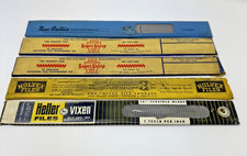 Lot of 5 NOS Vintage Vixen, Nolvex +3  Milled Curved Auto Body Files 14