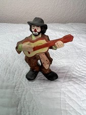 Vintage Emmet Kelly JR. Porcelain Collection Clown with Guitar Figurine picture