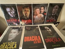 Christopher Lee Hammer Dracula Classic Monsters Ultimate Guides Complete 7pc Set picture