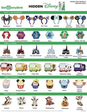 YOU CHOOSE - 2026 AUTHENTIC Disney World Hidden Mickey Wave A Pins-COMBINED SHIP picture