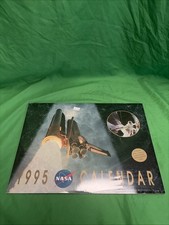 Vintage NASA 1995 Calendar all the Emblems collection 10x13