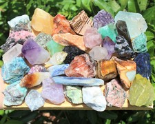 1000 Carat Crafters Collection Mixed Stones - Natural Raw Crystal Assortment  picture