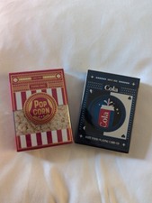 Ultra-Rare Gilded Ltd Edition Popcorn & Cola Playing Cards Ltd To 199 Decks Each picture