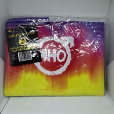 The Who, Limited Edition, Collectible, Make Up, Travel Bag. By CAI. Tie-Dye. picture