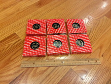1993 INTERNATIONAL AERO ENGINES V2500 TURBOFAN - UNUSED SET OF 6 COASTERS - NOS picture