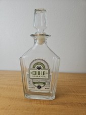 Chula Parranda Reposado Tequila Empty Bottle green label picture