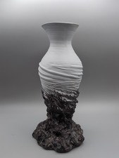 Hope in the Hands of the Potter Vase Libby Davis Signed  11 1/8