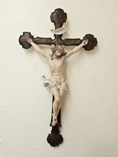 Giuseppe Armani Catholic Crucifix 786-C Signed Figurine 3143/7500 RARE 18x10 Vtg picture