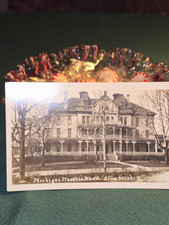 Undivided Back Postcard Masonic Temple Alma MI Printed Lithograph Unposted  picture