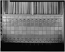 Los Angeles California 1930s Union Passenger Terminal Tile Arrival Lobby picture