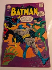 Batman #197 DC Comics 1967 -Cover Batgirl & Catwoman 4th Silver Age App. Fine- picture