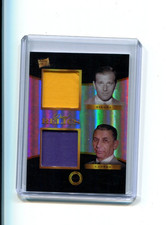 2025 Pieces of the Past Villians Bugsy Siegel Meyer Lansky Dual Cloth Relic  475 picture