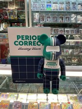 Period Correct Racing Team 400% Bearbrick Set by Medicom Toy Brand New No 100% picture