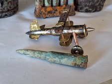 WWI Trench Art Airplane from Original Cartridge – Eastern Front History picture
