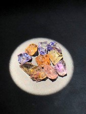 5.10 Ct Natural Multi Color Zoisite Tanzanite Raw Unheated 10 Pcs Loose Crystal picture