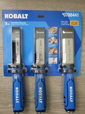 Kobalt 3 Piece Side Strike Chisel Set #0788441 NEW picture