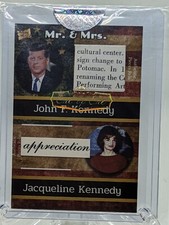 2020 Pieces Of The Past John F Kennedy Jfk Jacqueline Kennedy Dual Relic 1 Of 1 picture