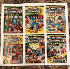 CAPTAIN AMERICA LOT OF 29 BRONZE AGE CLASSICS VF+ #161-198 & MORE MARVEL KEY picture
