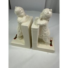 Vintage 1938 Battle of Gettysburg 75th Anniversary Ceramic Bookends Japan Pair picture