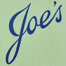 1968 Joe's Restaurant Menu 227 Biscayne Street Miami Beach Dade County Florida picture