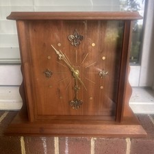 VINTAGE Marion Kay Quartz Clock NO. 38 FIRESIDE.  picture
