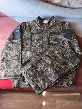 Genuine Khyzhak Camo Uniform Suit Predator Ukraine Set Military L XL NEW SpecOps picture