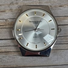 Thunder Valley Casino Silver Watch Face Only No Band Japan Movement Untested picture