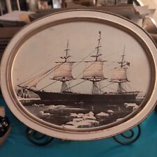 Vintage Sunshine Biscuits Ship Double Sided Tin picture