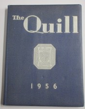 1956 Enid High School Yearbook Annual, Enid Oklahoma, Plainsmen, QUILL picture